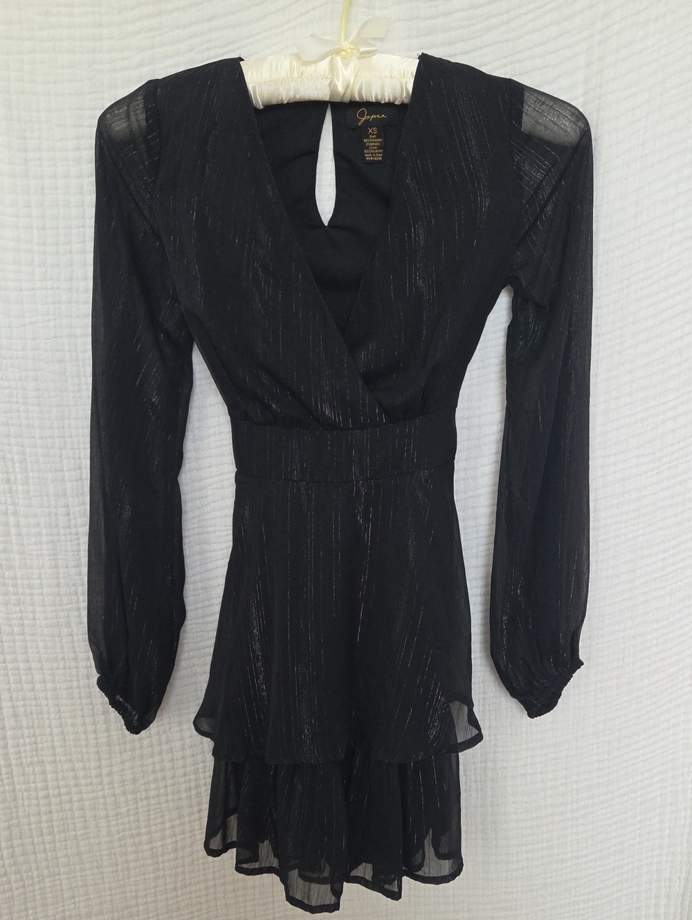 JBlack Long-Sleeve Ruffle Dress -XS